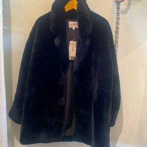 Derhy Faux Fur Jacket